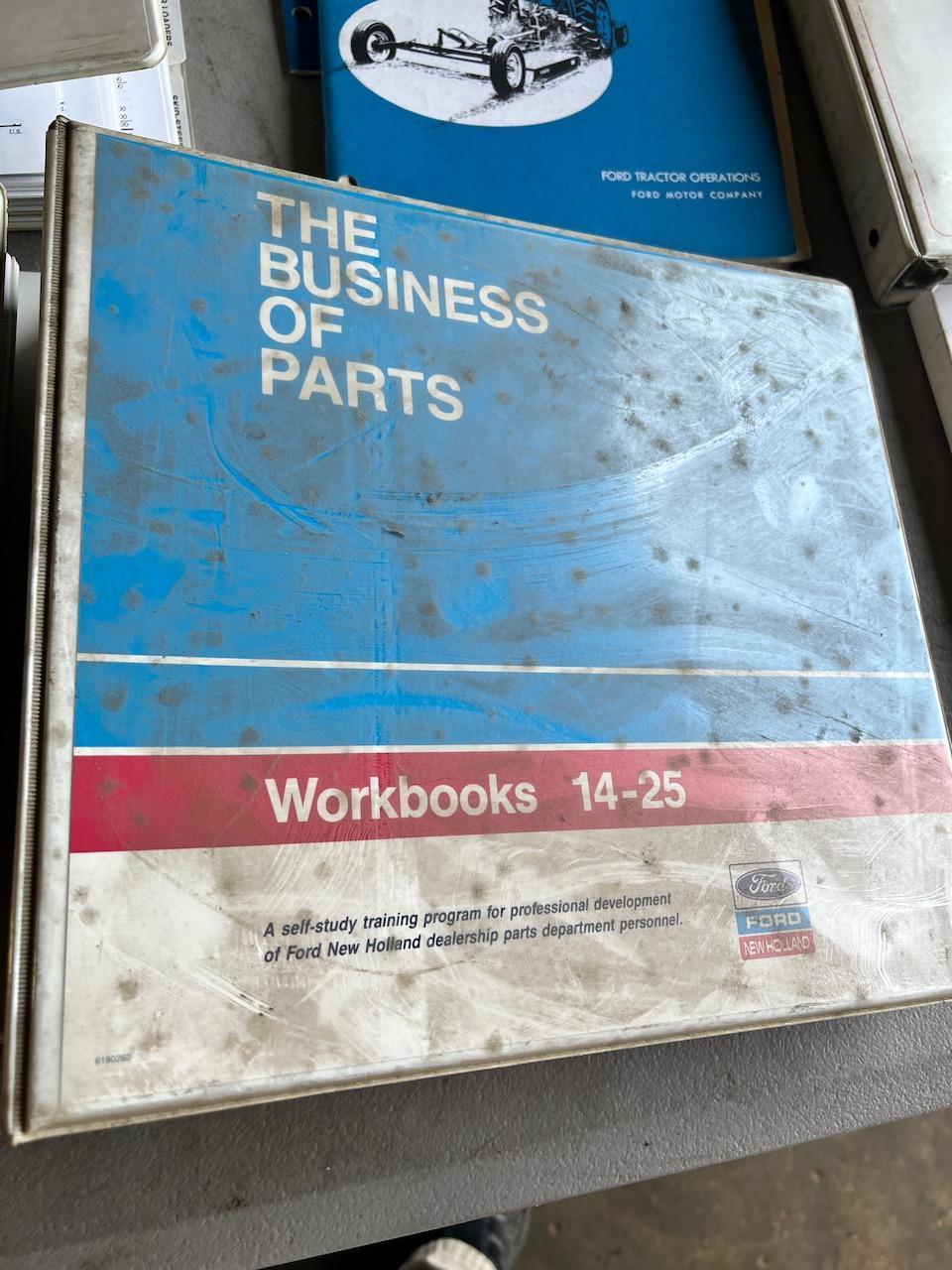 Large asst. of Ford/ New Holland Manuals