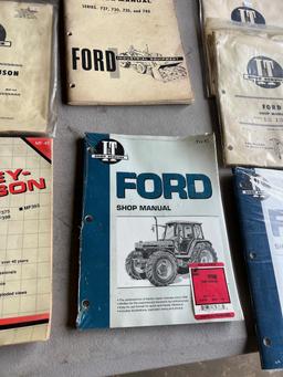 Large asst. of Ford/ New Holland Manuals