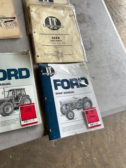 Large asst. of Ford/ New Holland Manuals