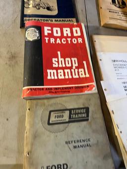 Large asst. of Ford/ New Holland Manuals