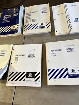 Large asst. of Ford/ New Holland Manuals