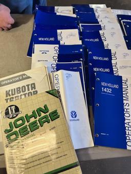 Large asst. of Ford/ New Holland Manuals