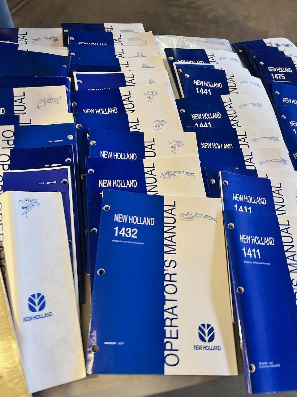 Large asst. of Ford/ New Holland Manuals