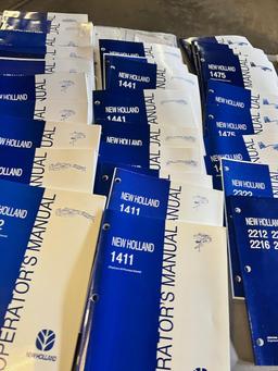 Large asst. of Ford/ New Holland Manuals