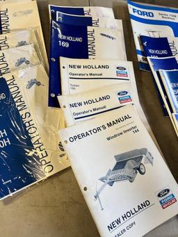 Large asst. of Ford/ New Holland Manuals
