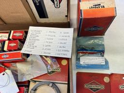 Lot of Asst. Briggs and Stratton parts, see pics for parts numbers