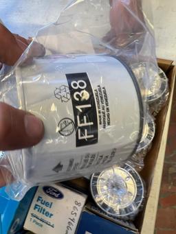 Lot of Asst. Ford/ New Holland filters, see pics for parts numbers