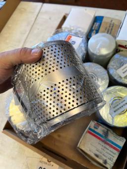 Lot of Asst. Ford/ New Holland filters, see pics for parts numbers