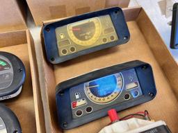 Lot of Asst. Ford/ New Holland instrument clusters, see pics for parts numbers