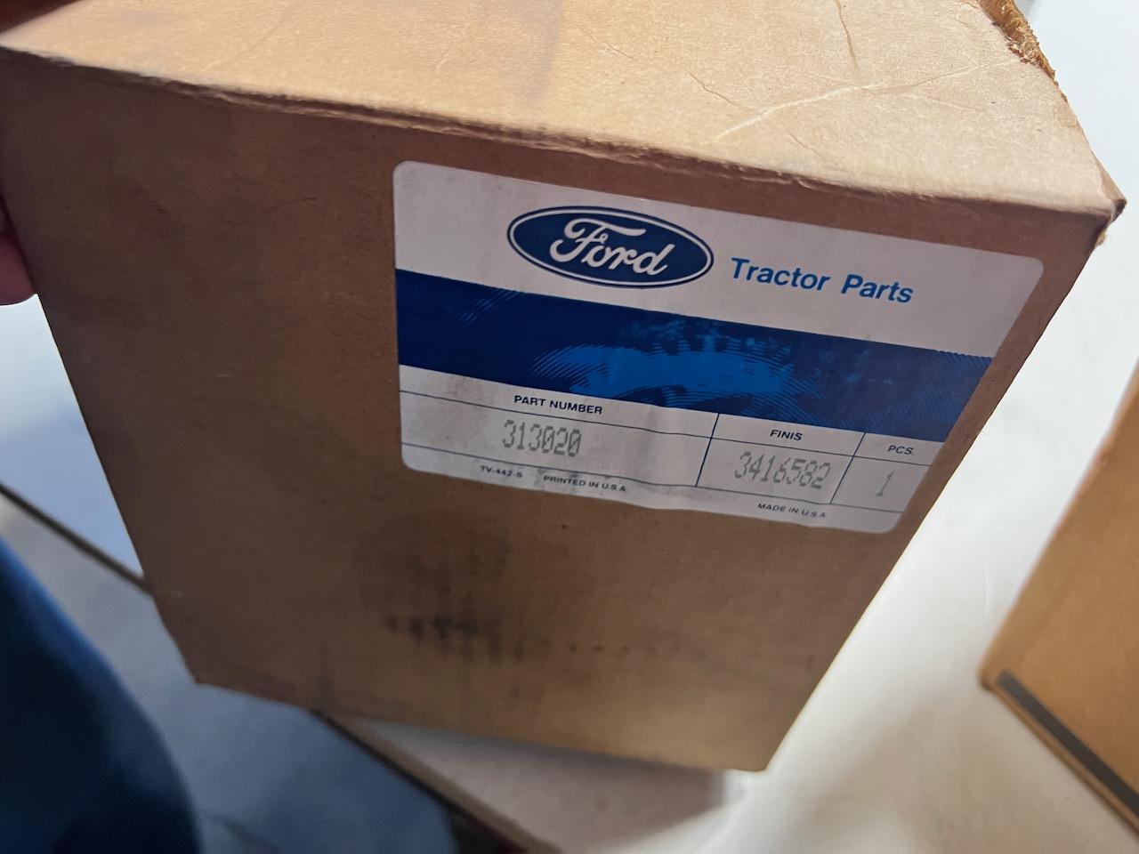 Asst. Ford/ New Holland Tractor or Implement parts, see list and all pics