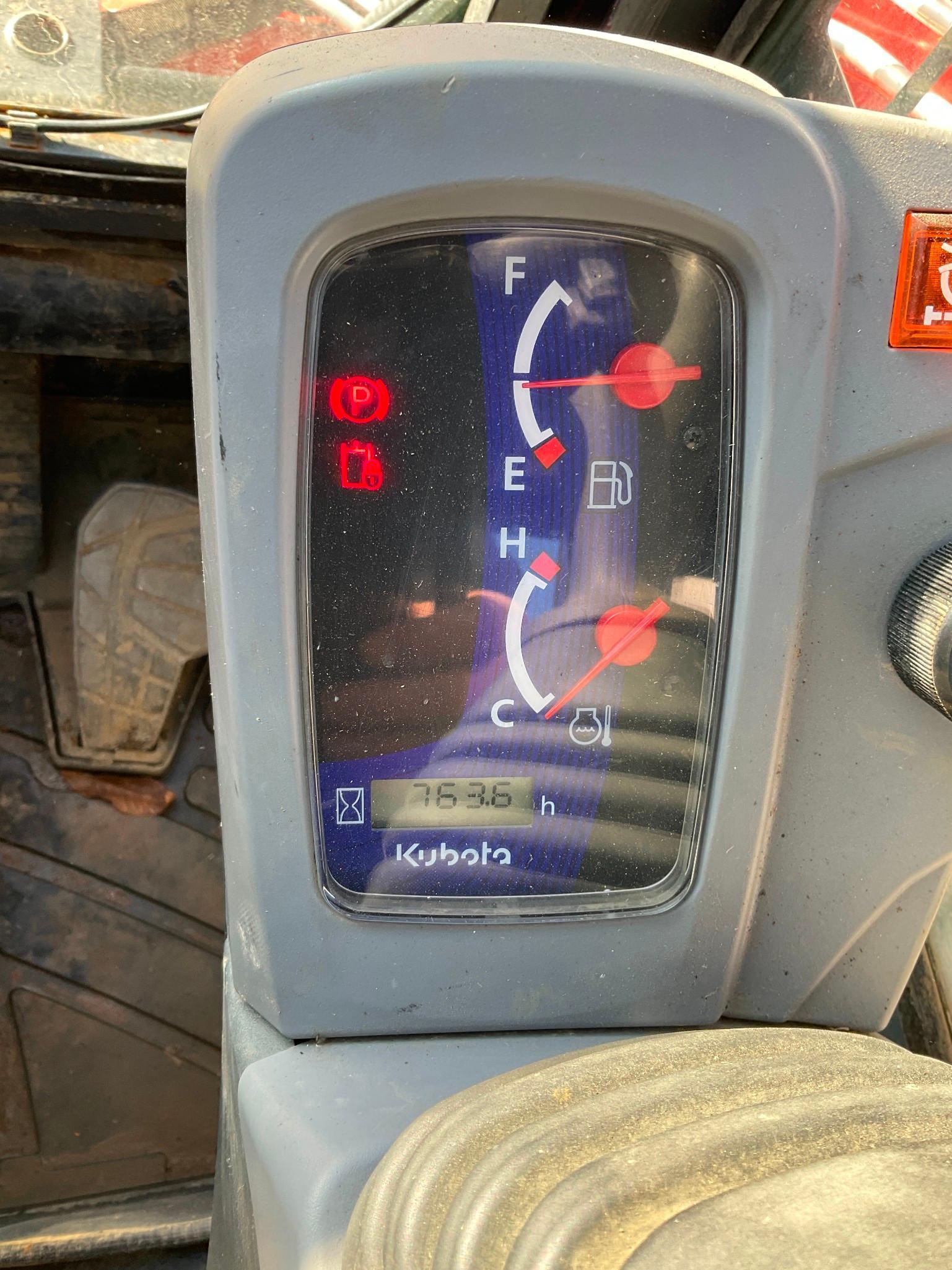 (INV577) Kubota SVL65-2 Trac Loader 763.6 Hours, In Good Condition