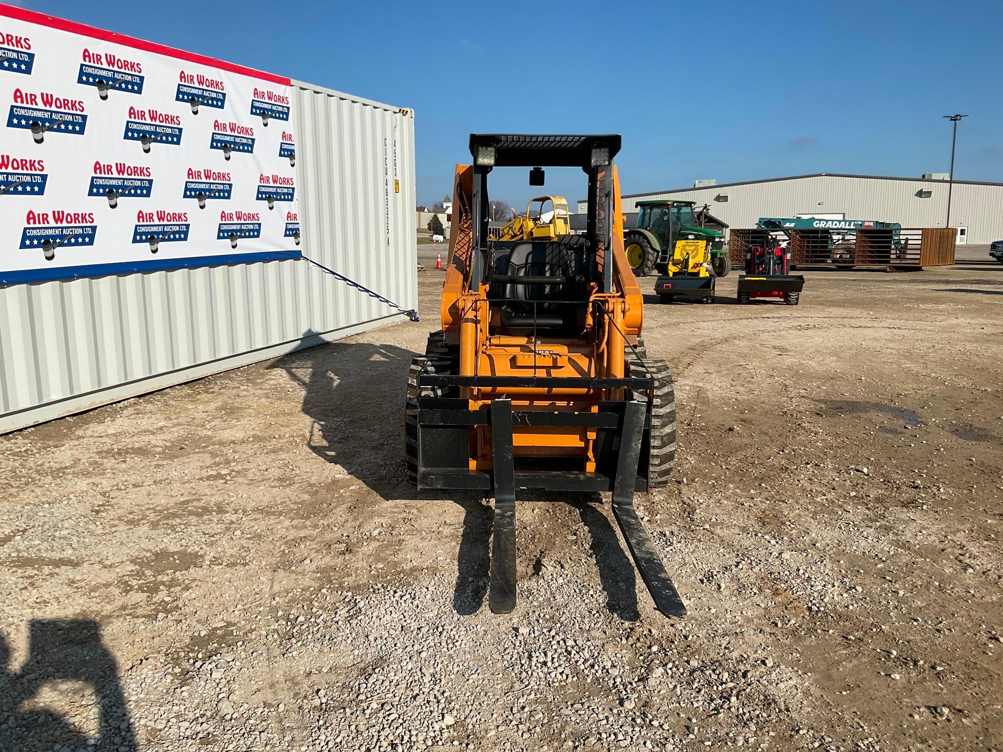 (INV50049) Case Model 1840 Skid Loader with Bucket and New Tires