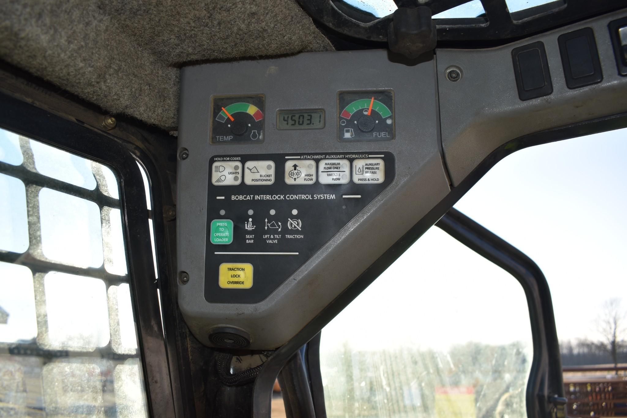 (INV778) 2006 Bobcat T300 Track Skidsteer, 4,503 hrs,