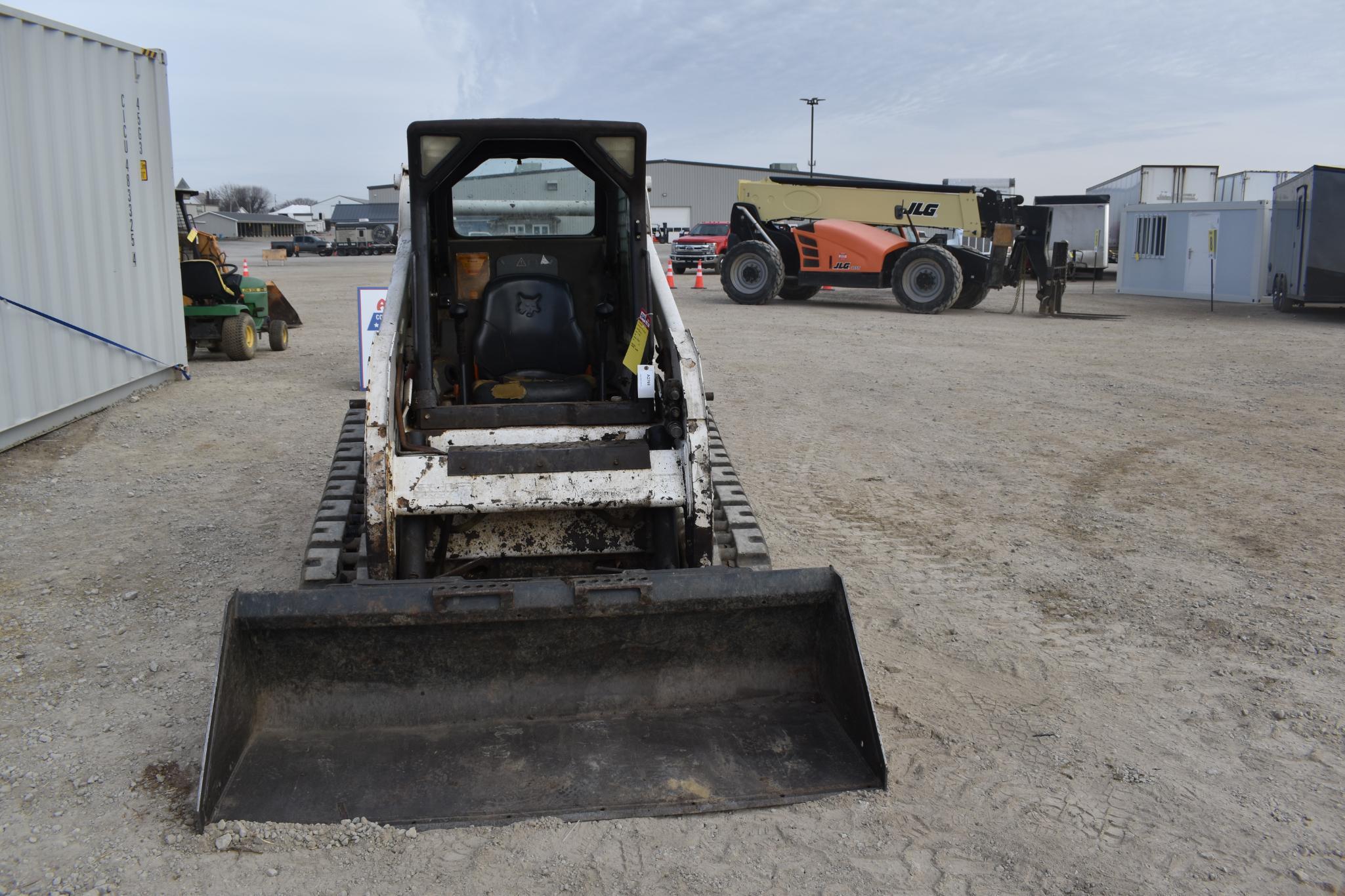 (INV819) Bobcat T190 Track Skidsteer, 3,514 hrs, open cab,