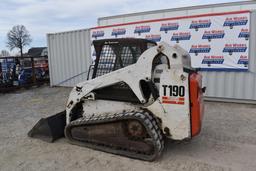 (INV819) Bobcat T190 Track Skidsteer, 3,514 hrs, open cab,