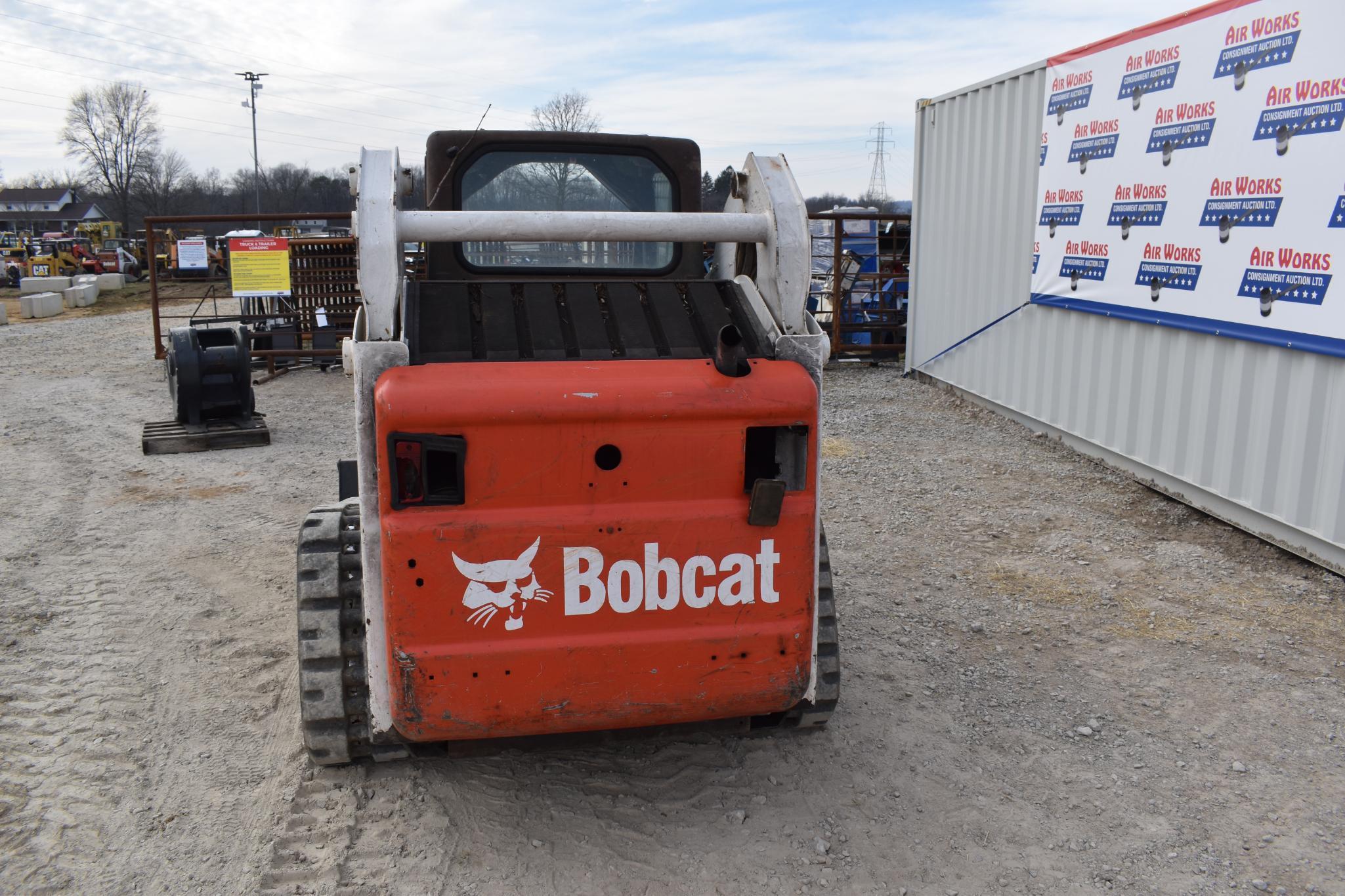 (INV819) Bobcat T190 Track Skidsteer, 3,514 hrs, open cab,