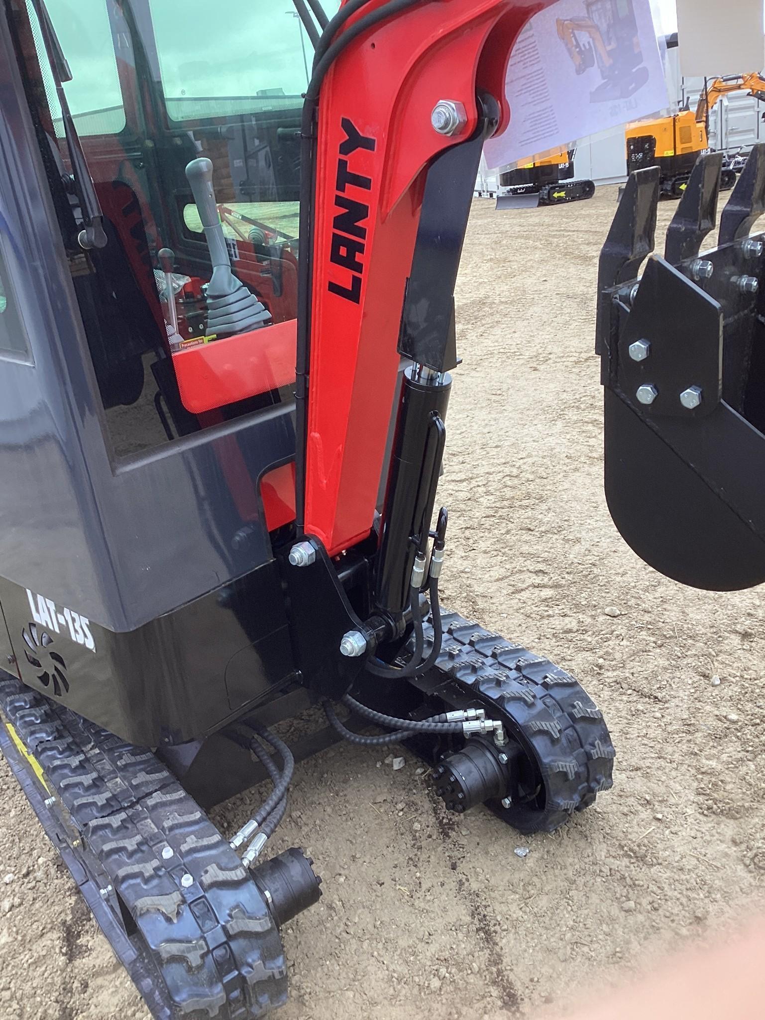 (INV535) New Unused Lanity Model LAT-13S Mini Excavator with Mechanical Thumb, Aux. Hydraulics