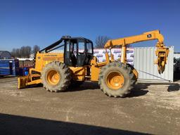 (INV50016) John Deere Model 740A Grabble Skidder With Winch