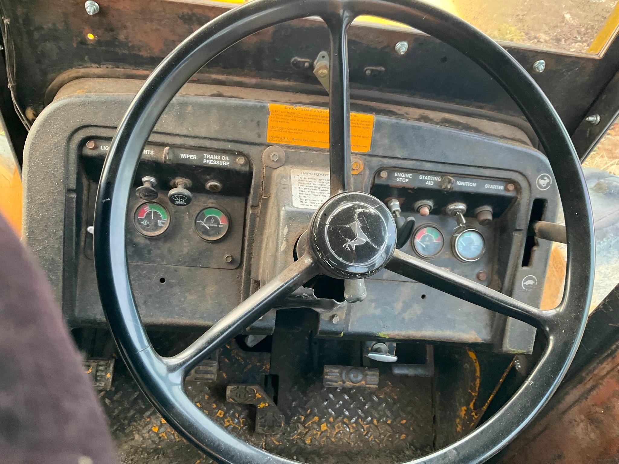(INV50016) John Deere Model 740A Grabble Skidder With Winch