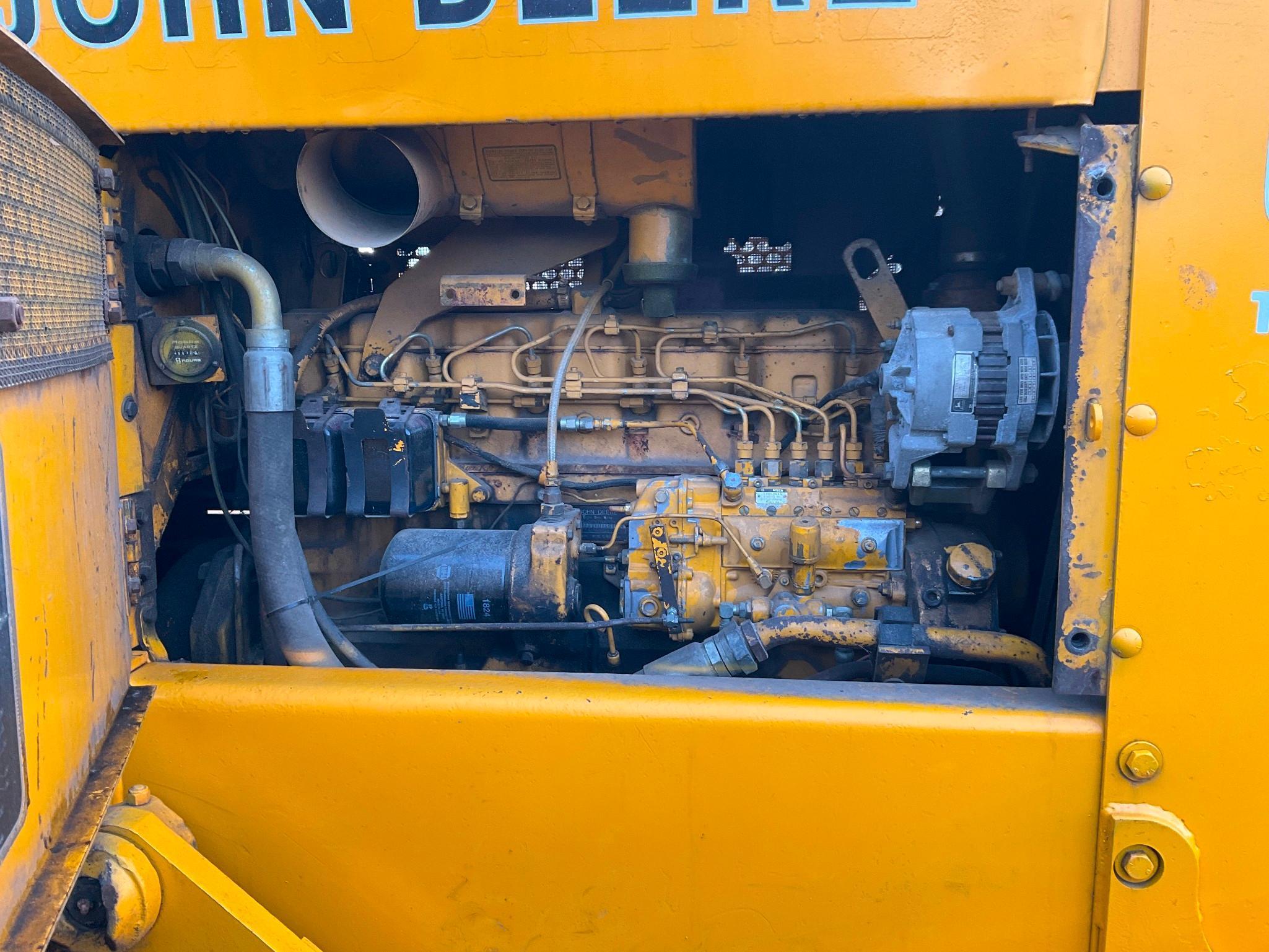 (INV50016) John Deere Model 740A Grabble Skidder With Winch