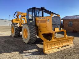 (INV50016) John Deere Model 740A Grabble Skidder With Winch