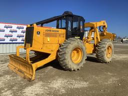 (INV50016) John Deere Model 740A Grabble Skidder With Winch