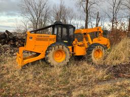 (INV50016) John Deere Model 740A Grabble Skidder With Winch