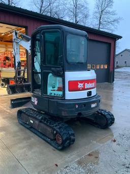(INV50100) 2011 Bobcat Model E35 Mini Excavator Hydraulic Thumb and Auxiliary Hydraulics