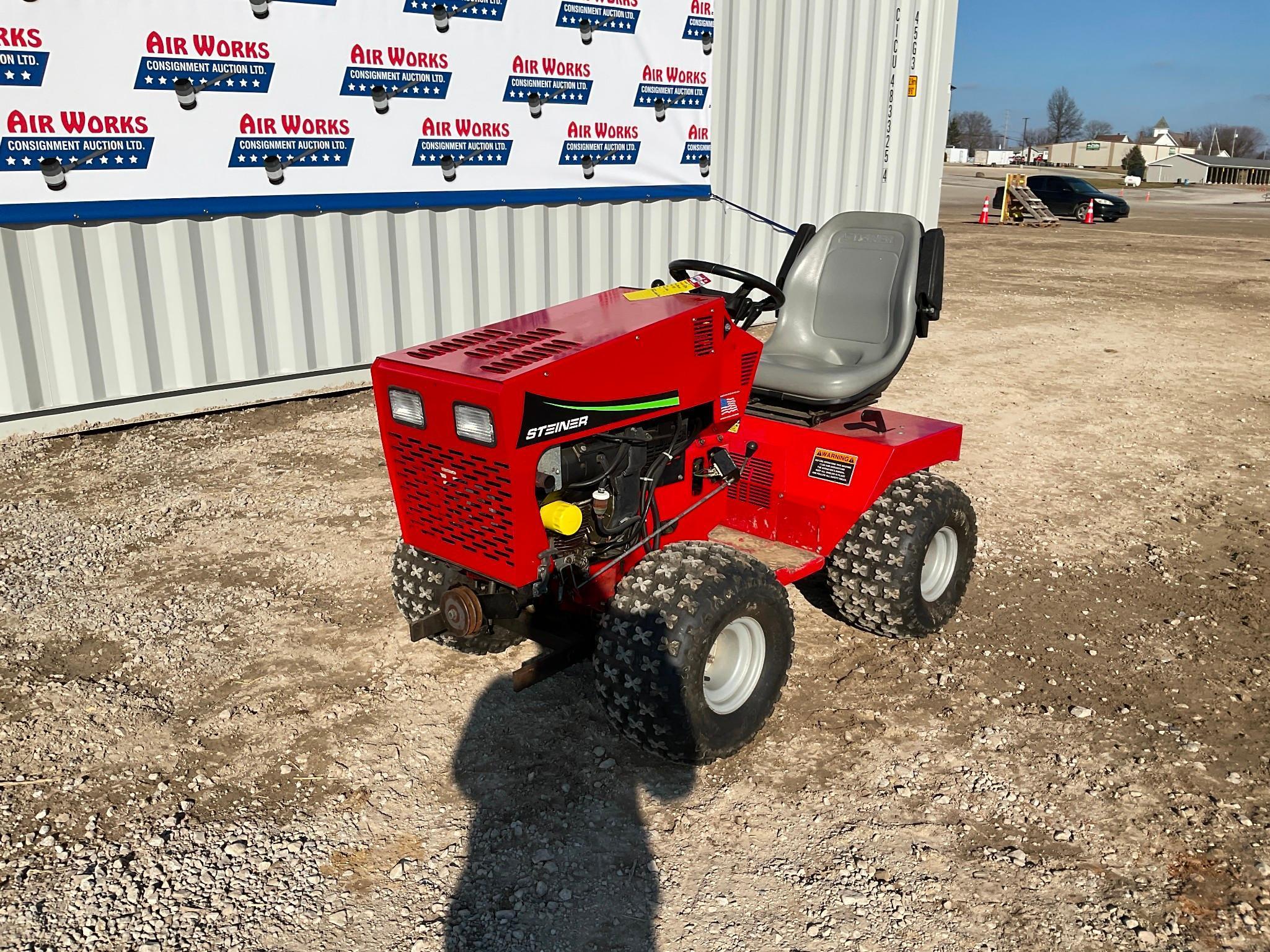 (INV50048) Steiner Model 415 Garden Tractor
