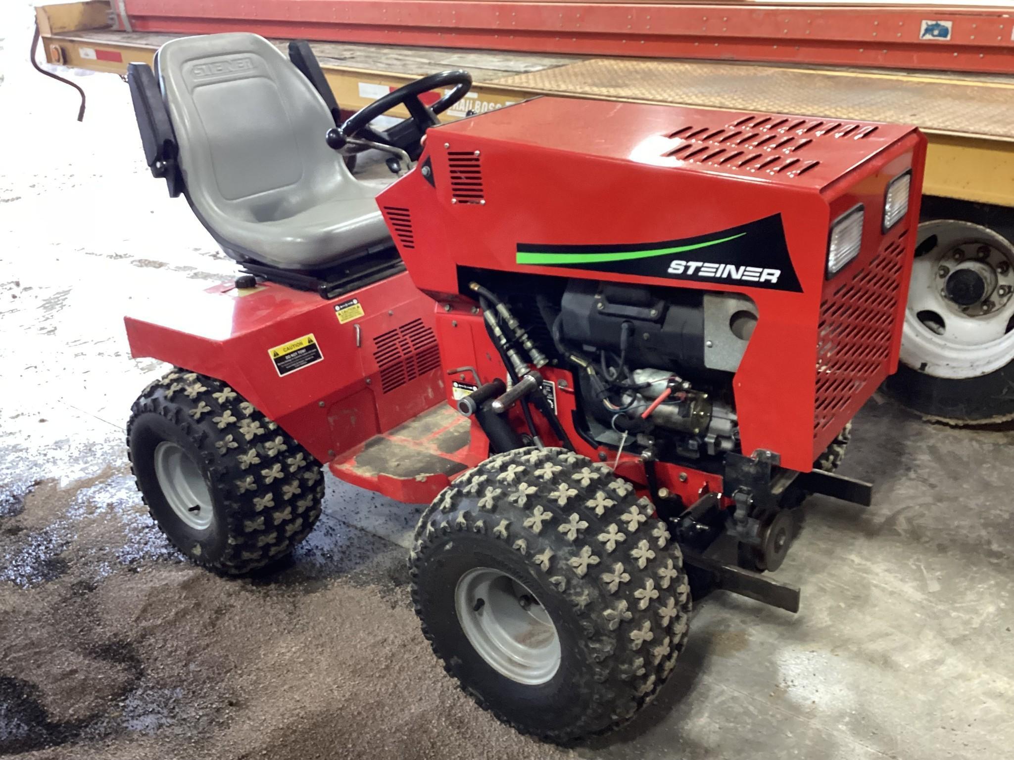 (INV50048) Steiner Model 415 Garden Tractor