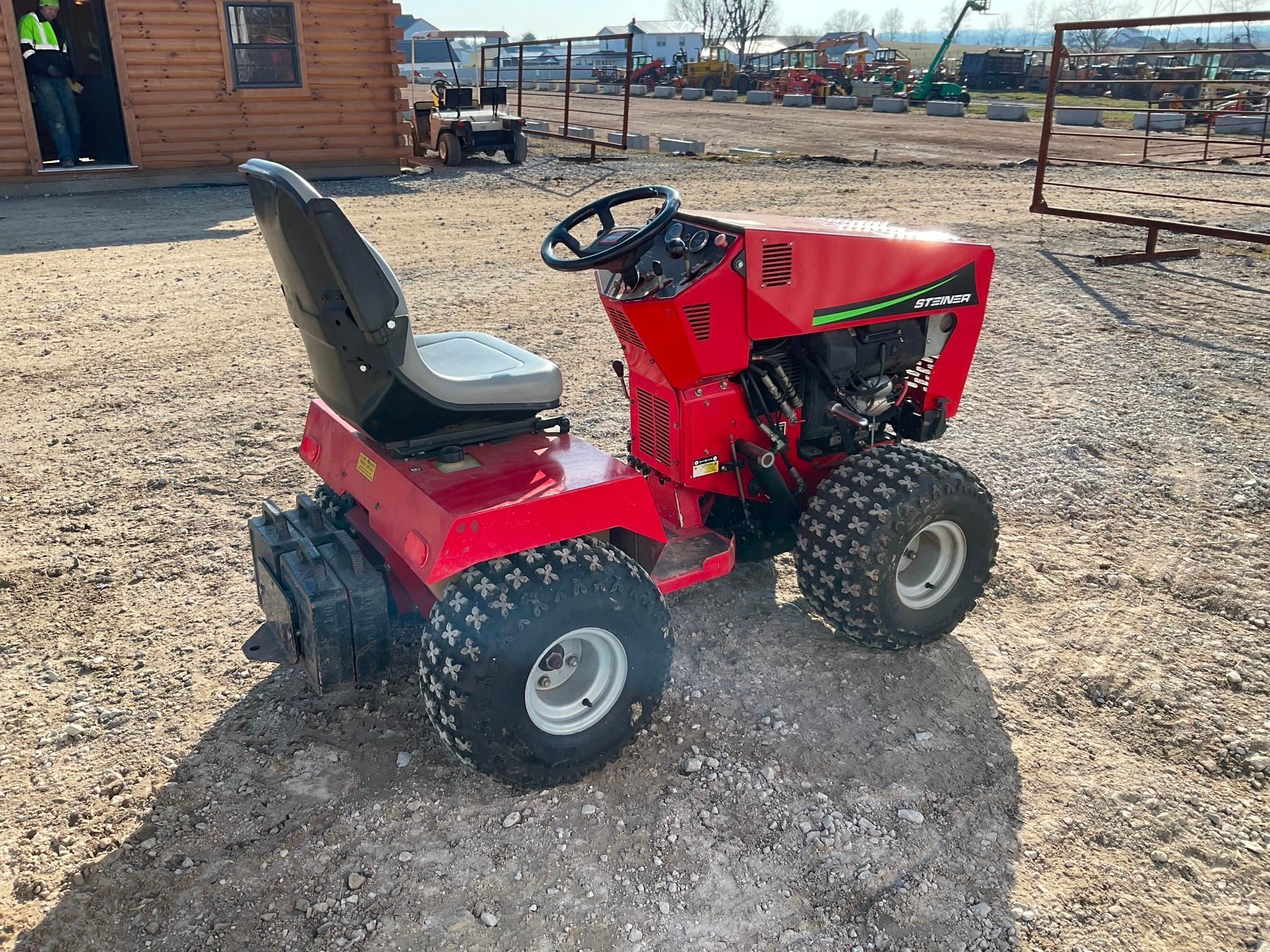 (INV50048) Steiner Model 415 Garden Tractor