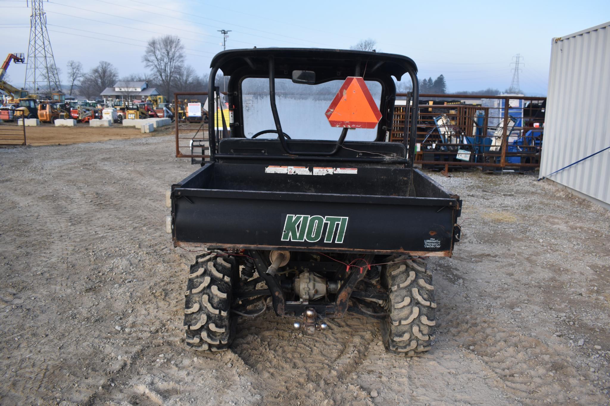 (INV801) Kioti Mechron 2200 Utility Vehicle, 2,029 hrs,