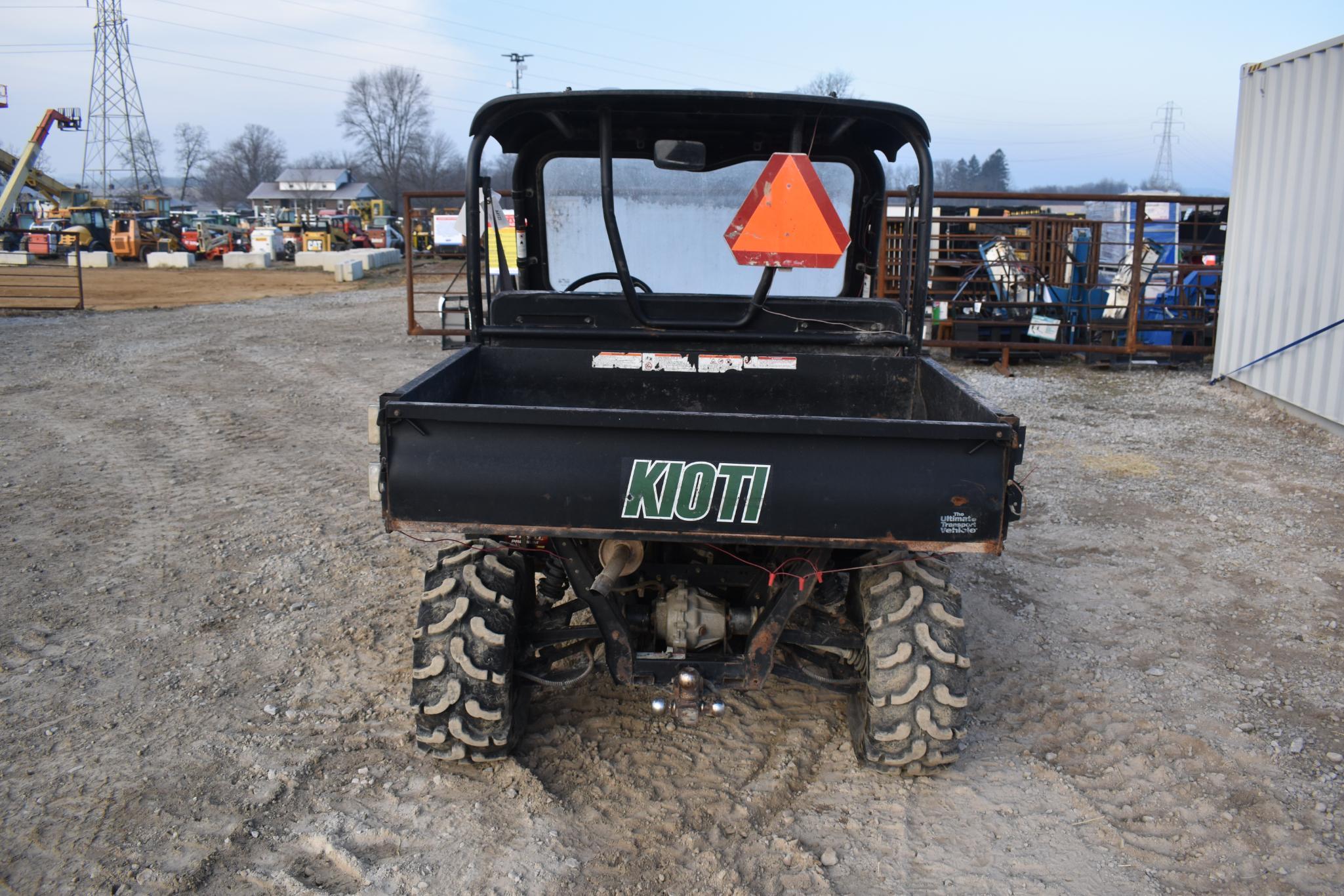 (INV801) Kioti Mechron 2200 Utility Vehicle, 2,029 hrs,