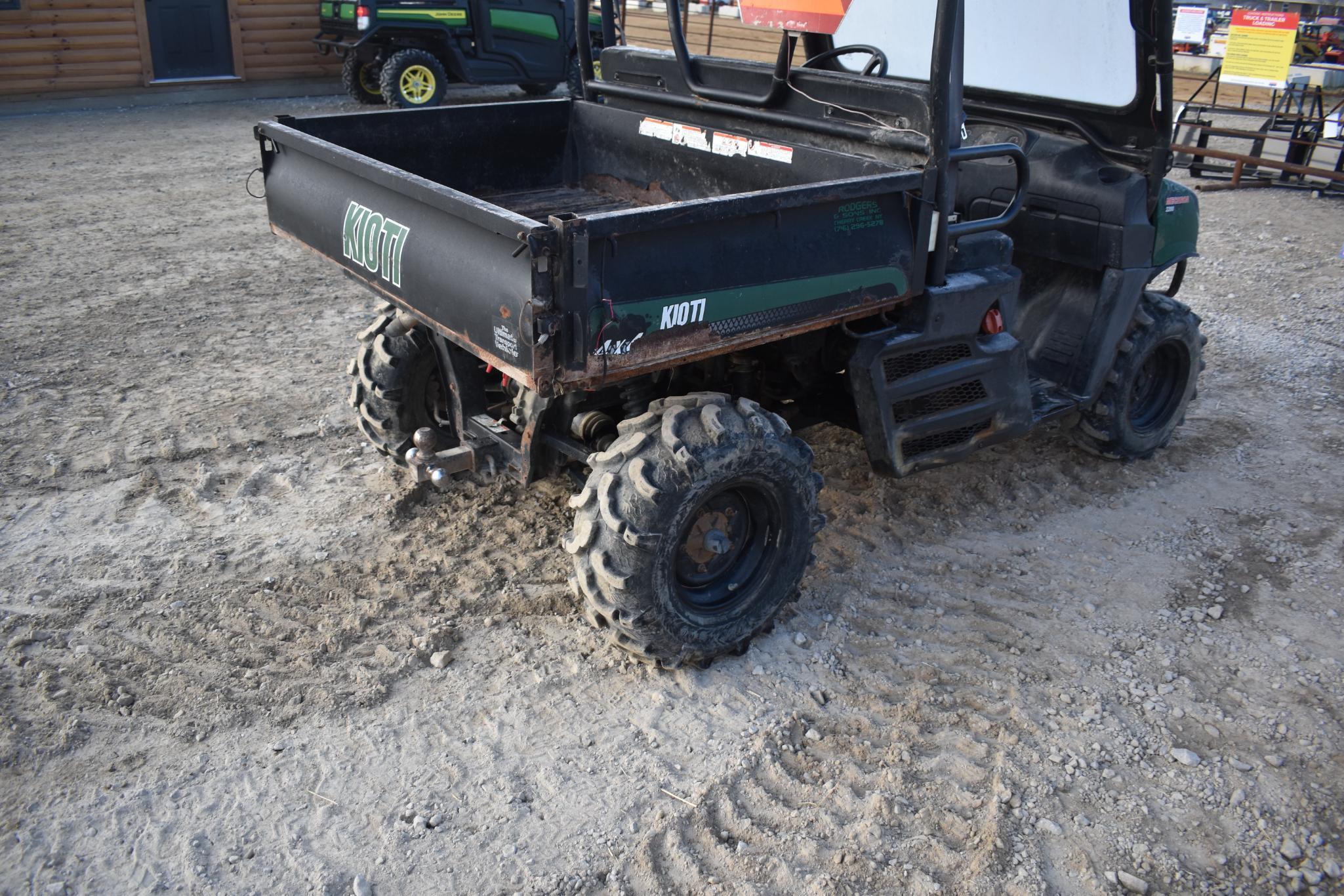 (INV801) Kioti Mechron 2200 Utility Vehicle, 2,029 hrs,