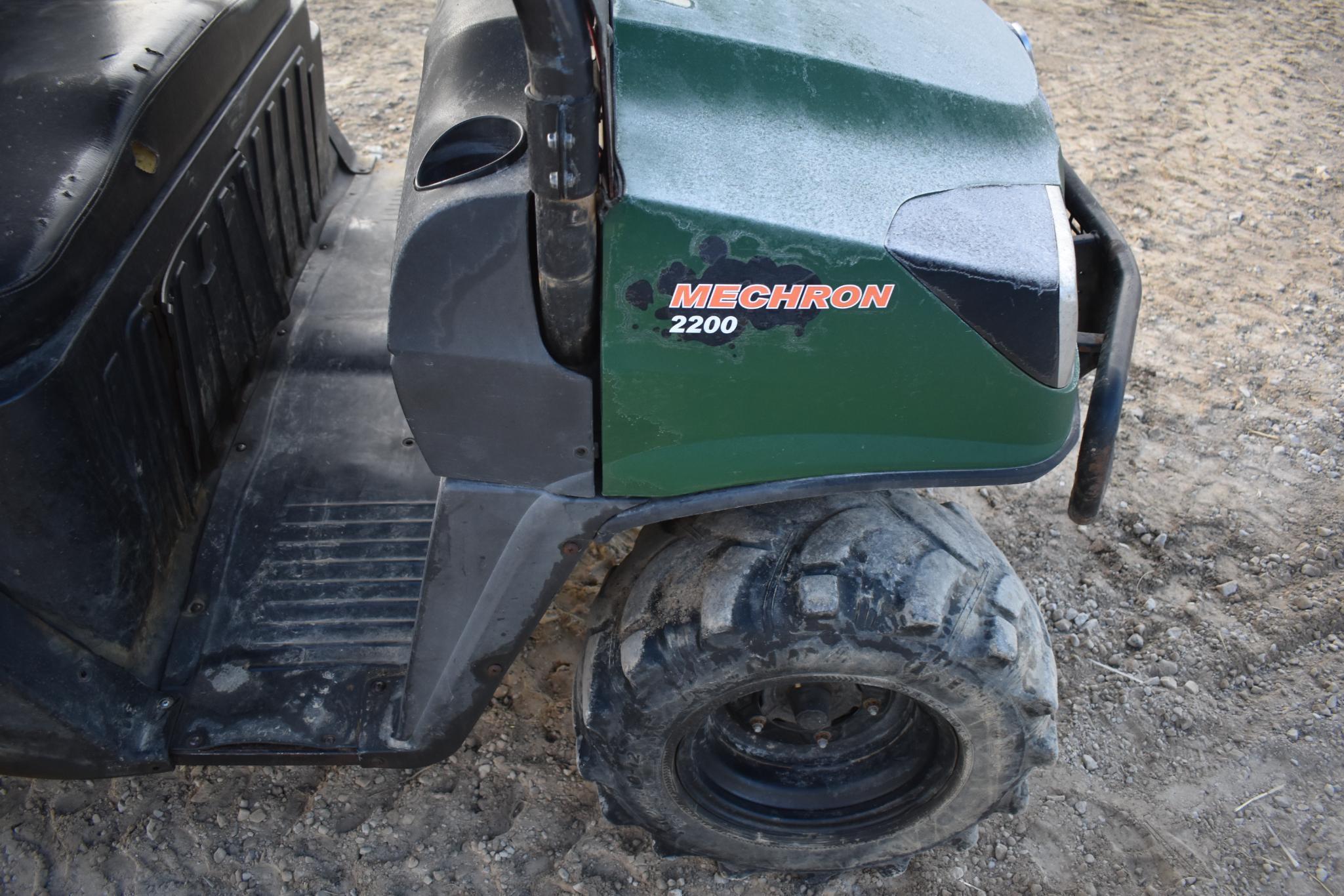 (INV801) Kioti Mechron 2200 Utility Vehicle, 2,029 hrs,