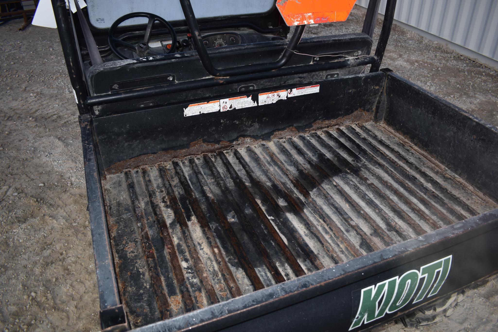 (INV801) Kioti Mechron 2200 Utility Vehicle, 2,029 hrs,
