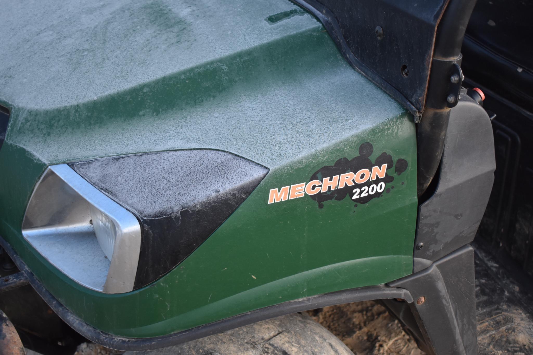 (INV801) Kioti Mechron 2200 Utility Vehicle, 2,029 hrs,
