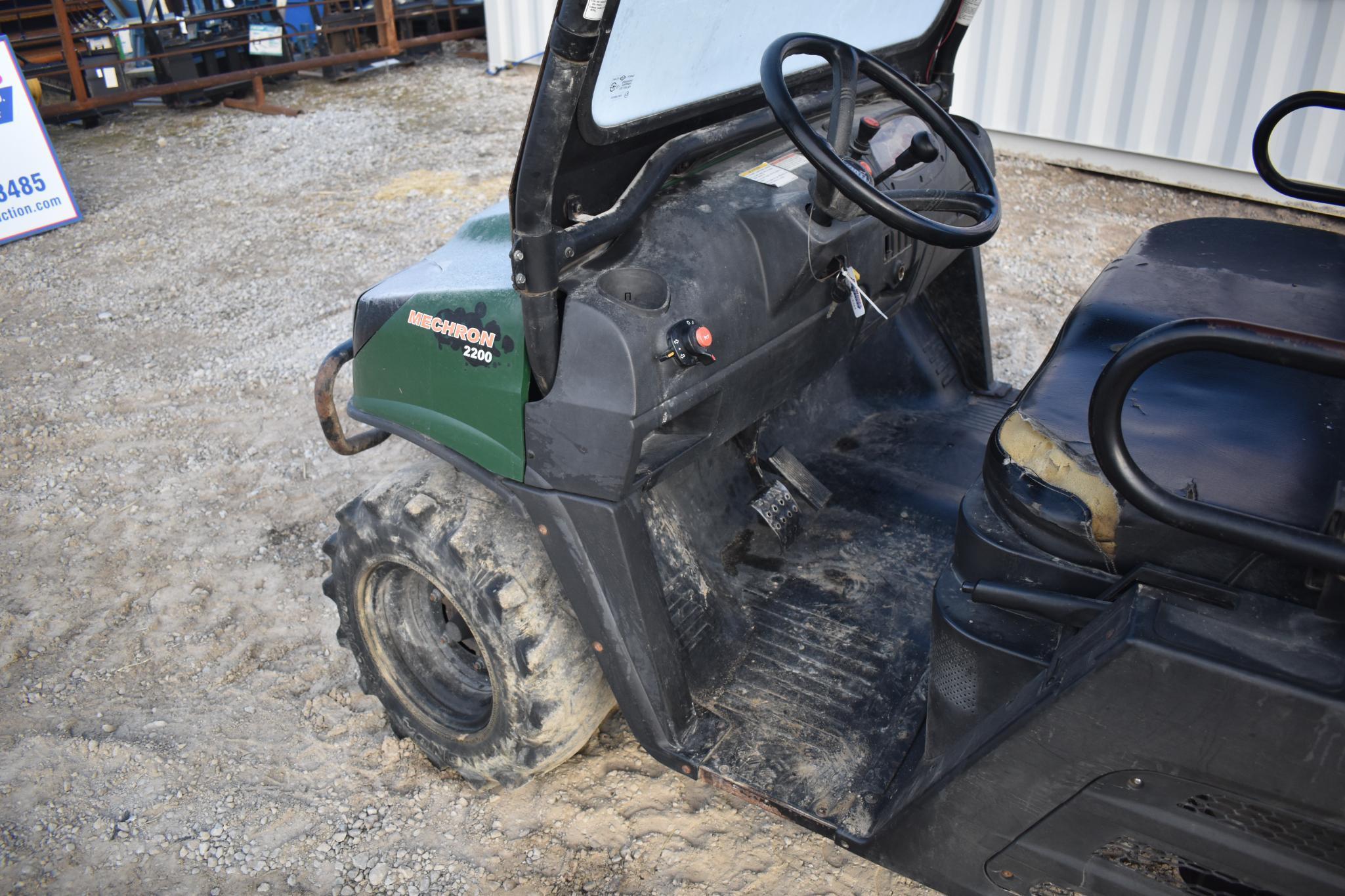 (INV801) Kioti Mechron 2200 Utility Vehicle, 2,029 hrs,