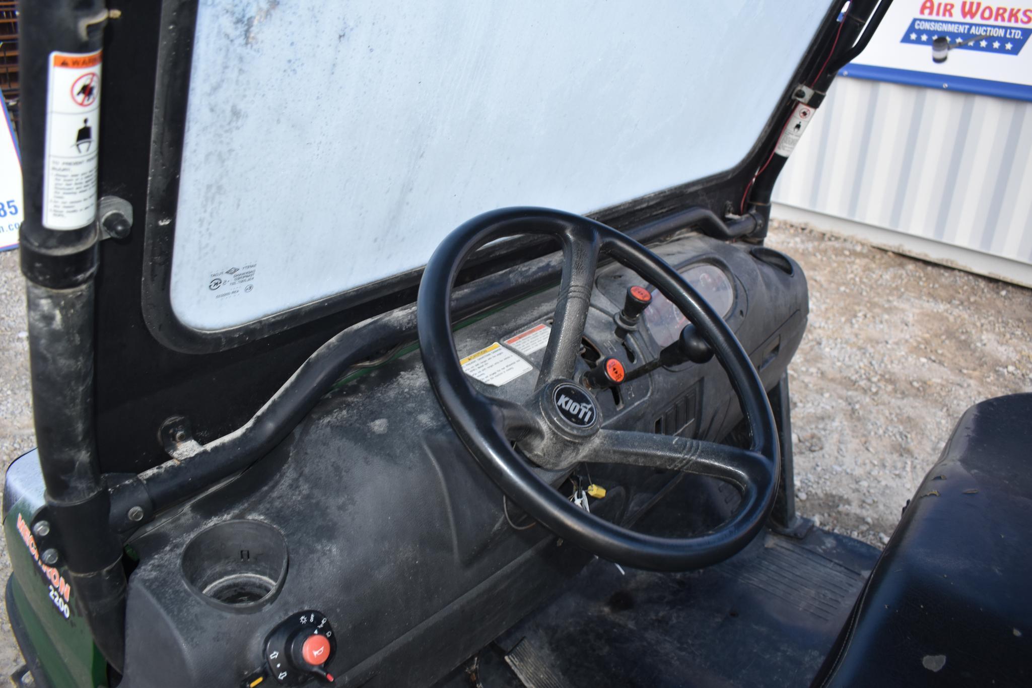 (INV801) Kioti Mechron 2200 Utility Vehicle, 2,029 hrs,