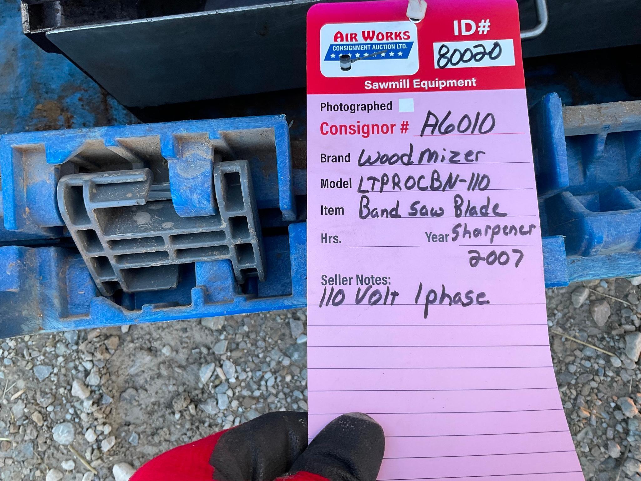 (INV80020) Woodmizer Sawblade Grinder, 2007, Model LTPROCBNY, 110-1 Phase