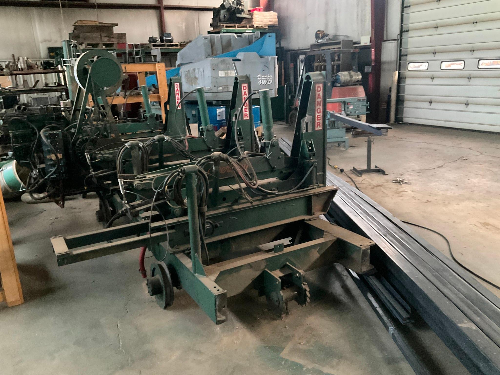 (INV80022) Carriage, Clerman Model 40, 3-Knee Carriage Good Condition