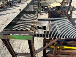 Steel Frame cat walk steps