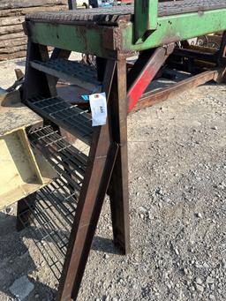 Steel Frame cat walk steps