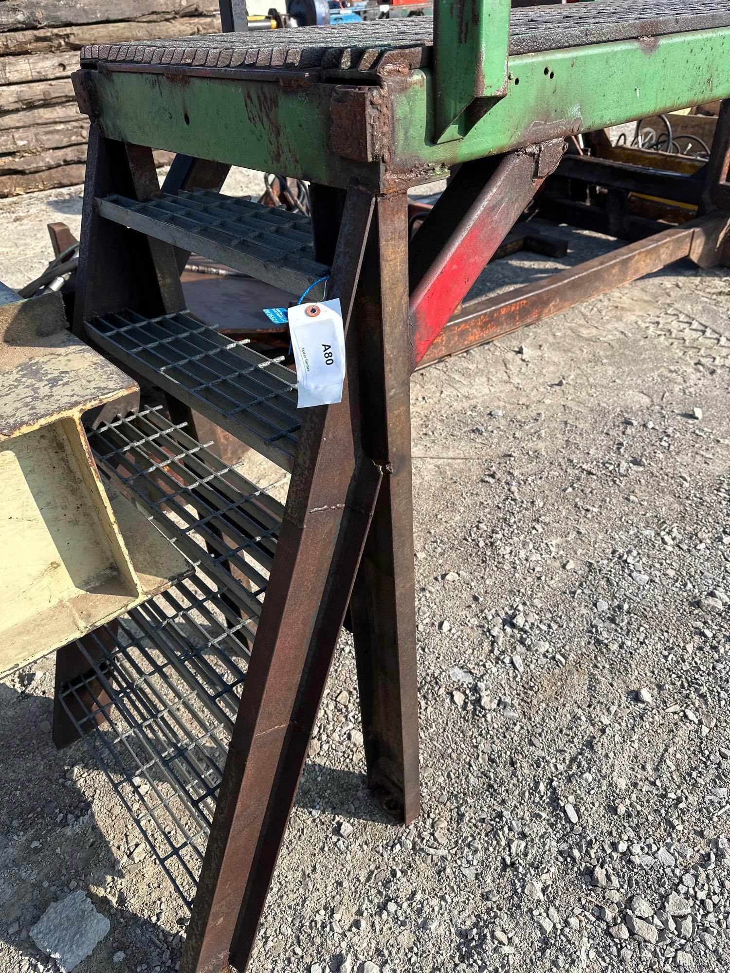 Steel Frame cat walk steps