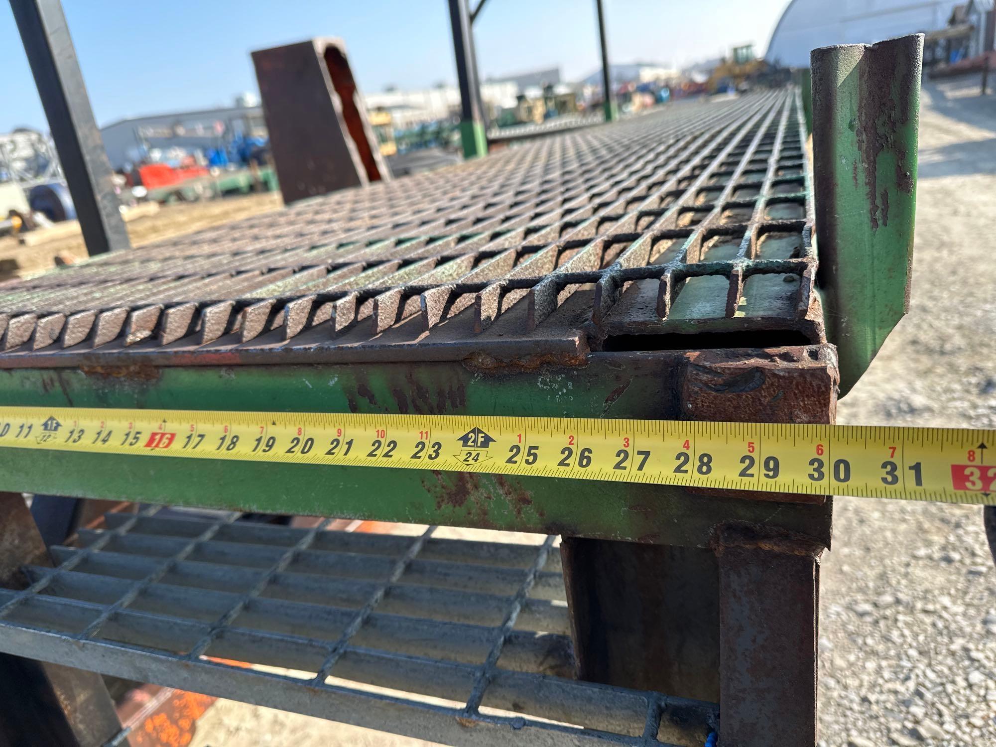 Steel Frame cat walk steps