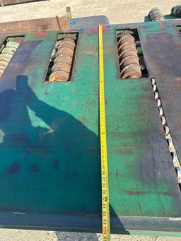 Rollcase 5' X 12' table w rollcase /skate rolls