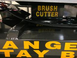 (INV70090) New Unused Mower King Model SSRC Brush Cutter Skid Steer Attachment