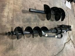(INV70022) New Unused Lanity Auger Attachment with 8" and 12" Augers