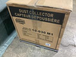 General 10-030M 1HP 7Amp Commercial Dust Collector (110V 1Phase) New in box