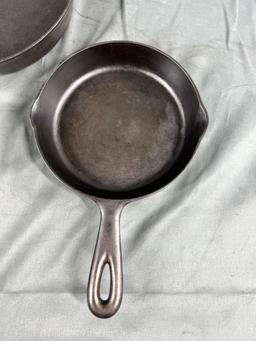 Favorite Piquware no. 3 Cast Iron Skillet, and No. 5 Iron Mountain skillet